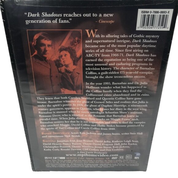 Dark Shadows DVD Collection 22, 40 Episodes With Postcard New In Package - Picture 2 of 7